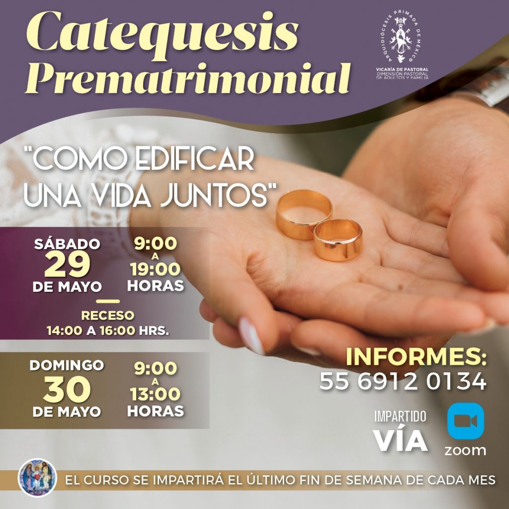 Catequesis Prematrimonial Mayo 2021 v2