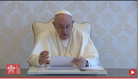Video mensaje Forum amoris laetitia SPA del Papa Francisco