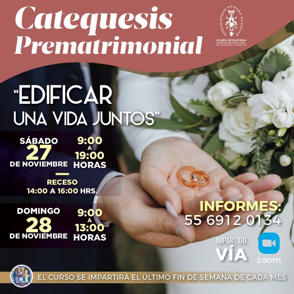 Catequesis Prematrimonial Noviembre 2021